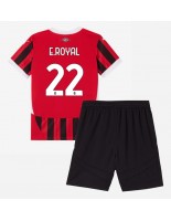 AC Milan Emerson Royal #22 Kotipaita Lasten 2024-25 Lyhythihainen (+ shortsit)